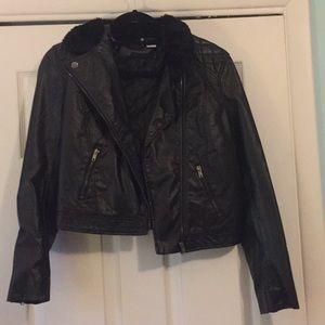 H&M leather jacket